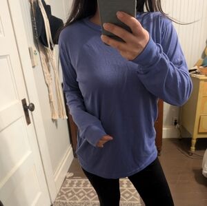 Vintage Patagonia Capilene Base Layer long sleeve Purple Outdoor Shirt Medium